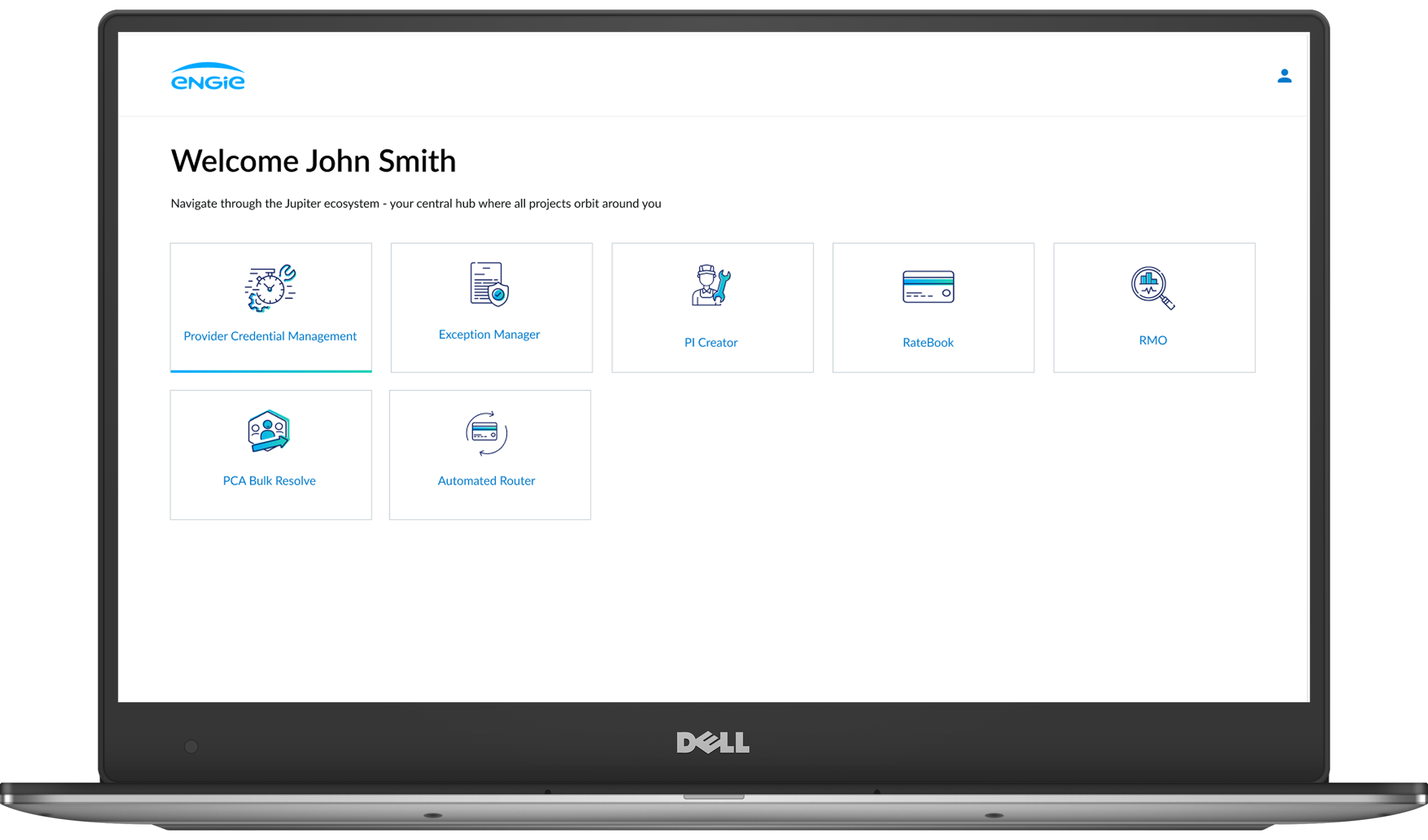 Jupiter Project - ENGIE Dashboard Interface